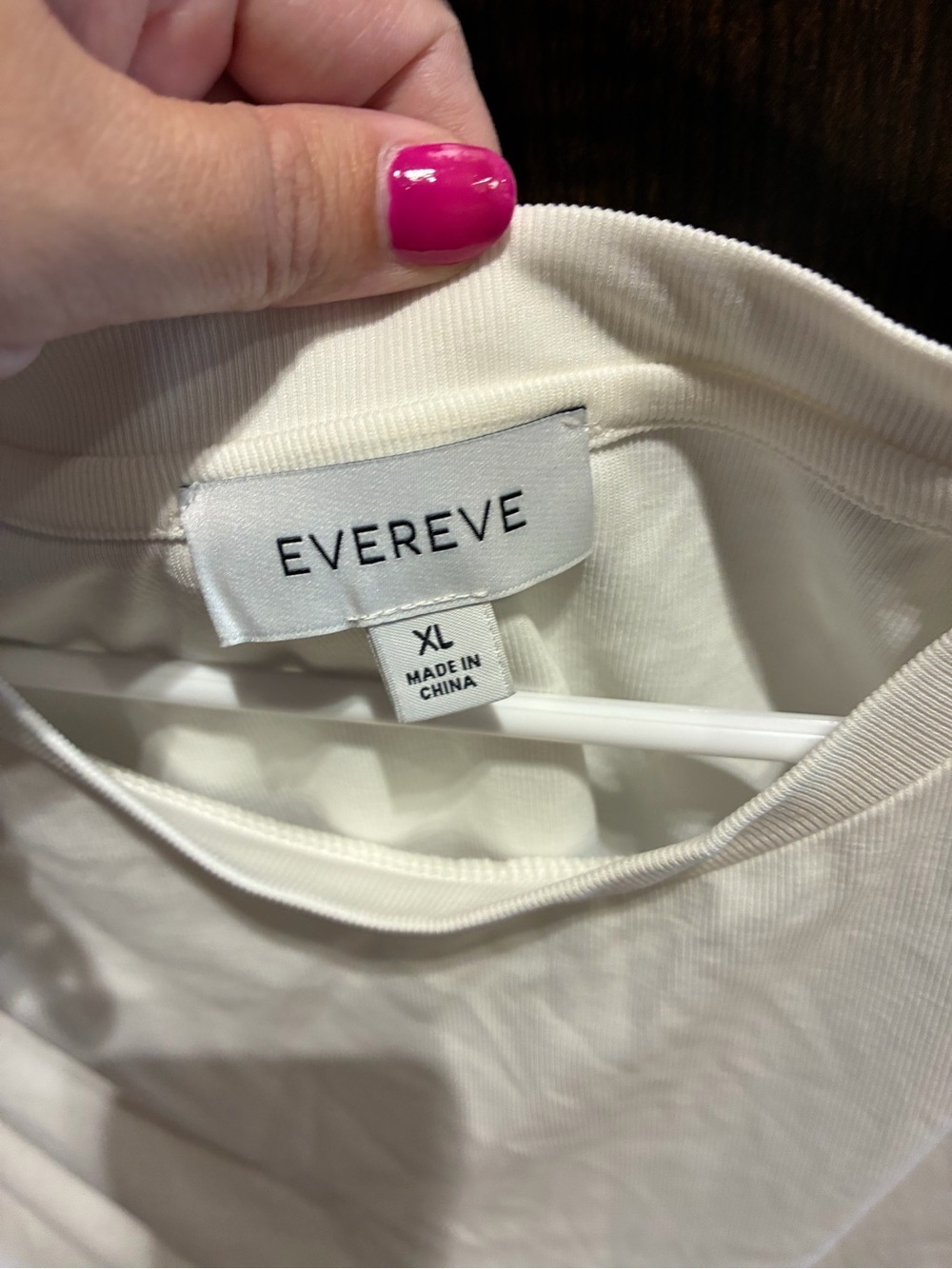 Evereve Drawstring Hem Top Size XL - Picture 7 of 8